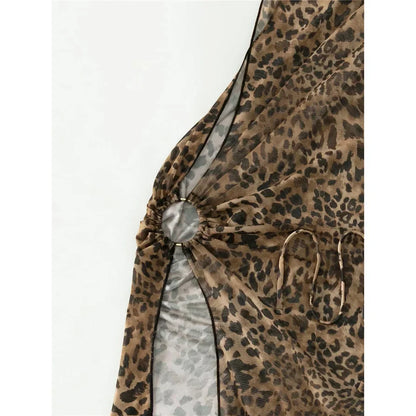 Leopar Bikini Takımı