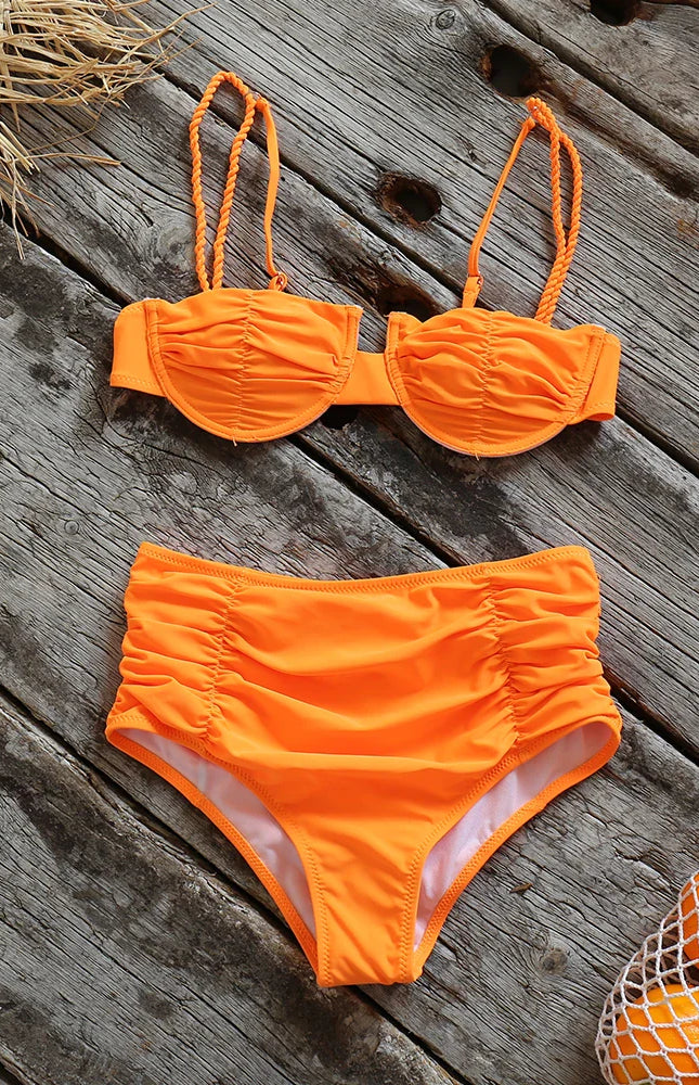 Yüksek Bel Bikini Takımı