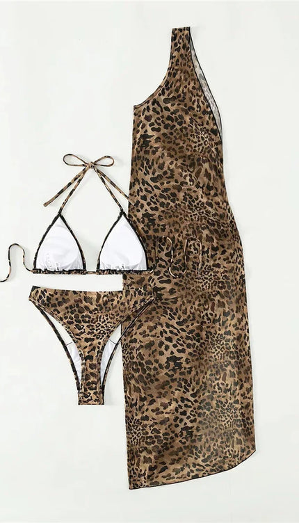 Leopar Bikini Takımı