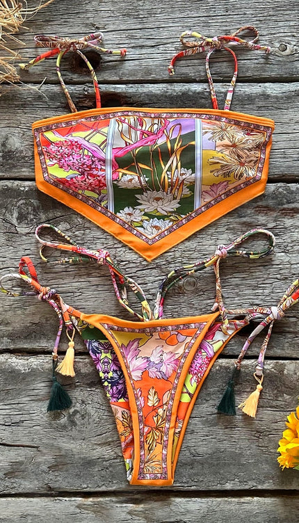 Lexa Desenli Üçgen Bikini Takımı
