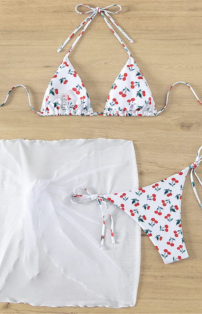 Sarong Bikini Takımı