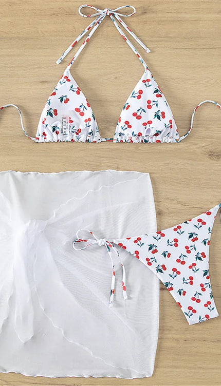 Sarong Bikini Takımı