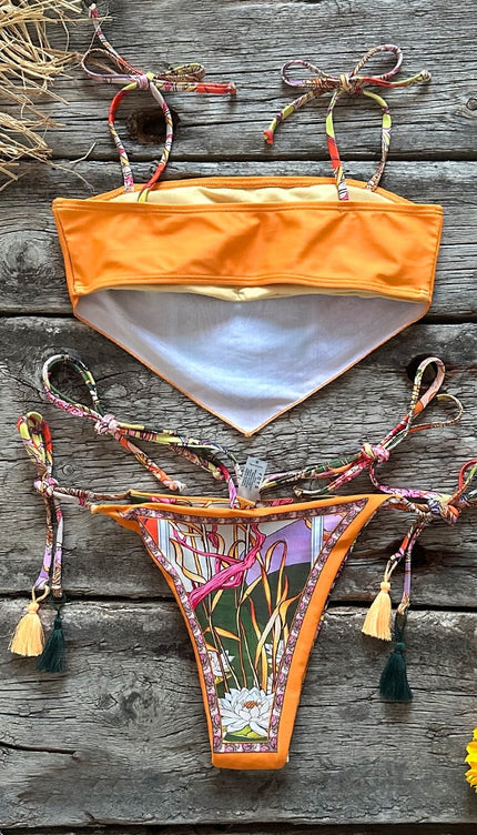 Lexa Desenli Üçgen Bikini Takımı