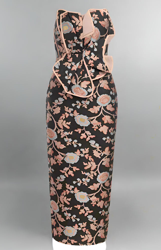 Zarif Çiçek Rüyası Elbise