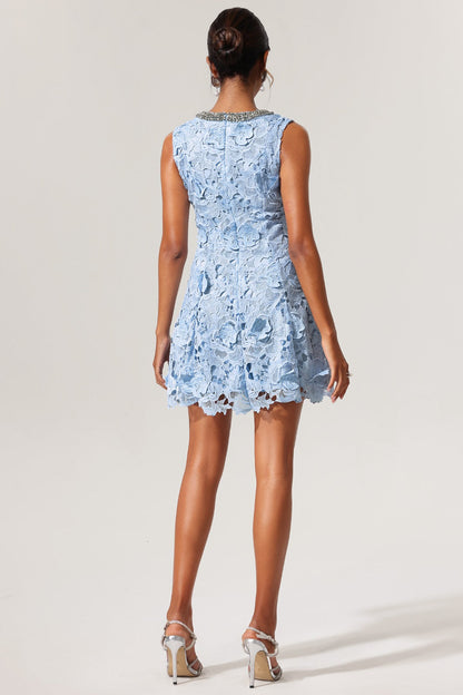 Icy Kristal Dantel Elbise