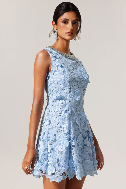 Icy Kristal Dantel Elbise