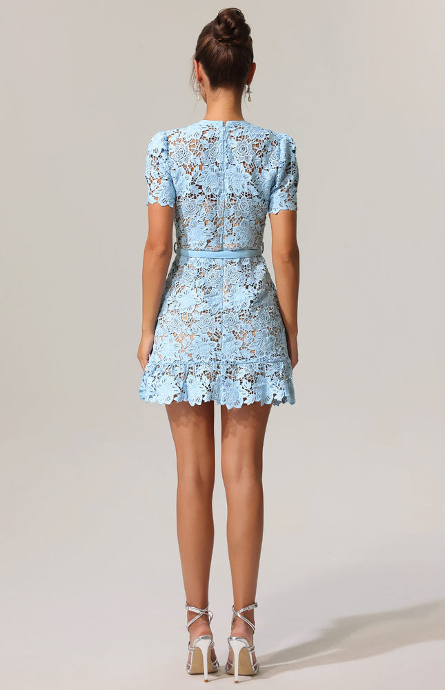 Kristal Çiçek Işıltısı Elbise