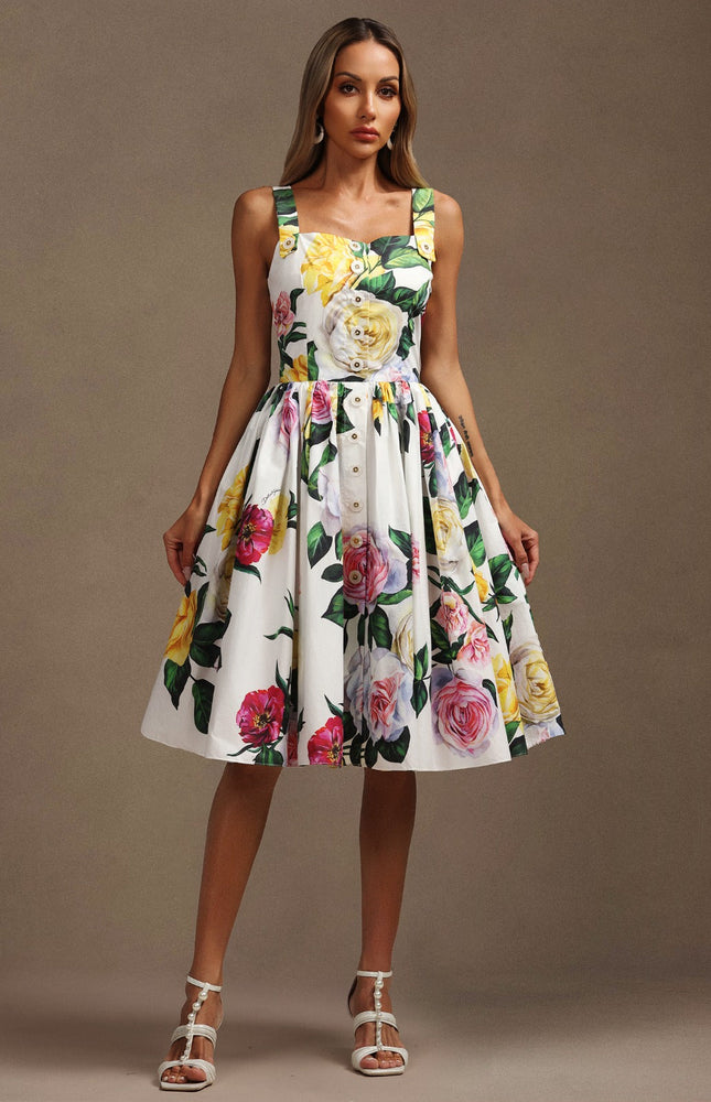 Pembe Bloom Zarif Elbise