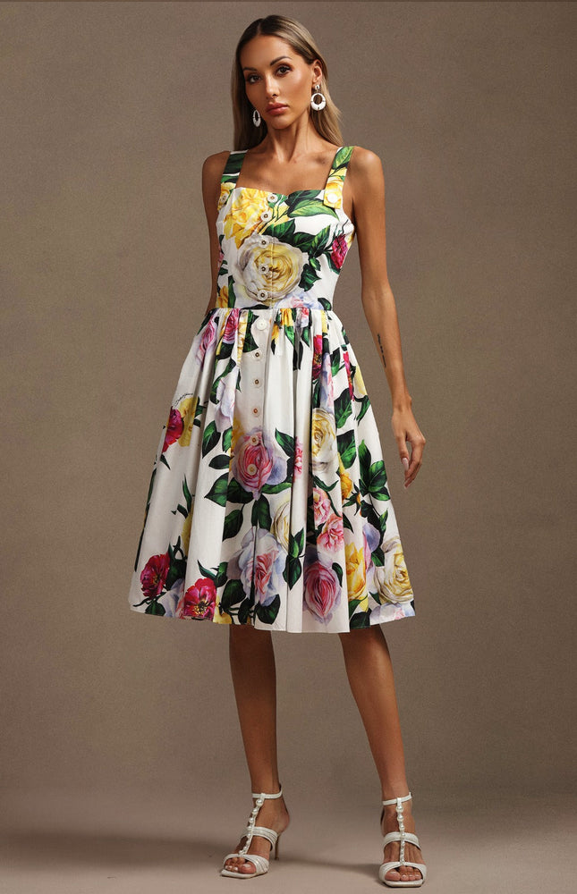 Pembe Bloom Zarif Elbise