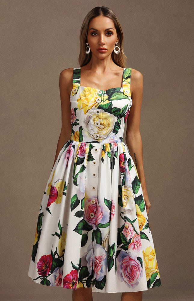 Pembe Bloom Zarif Elbise