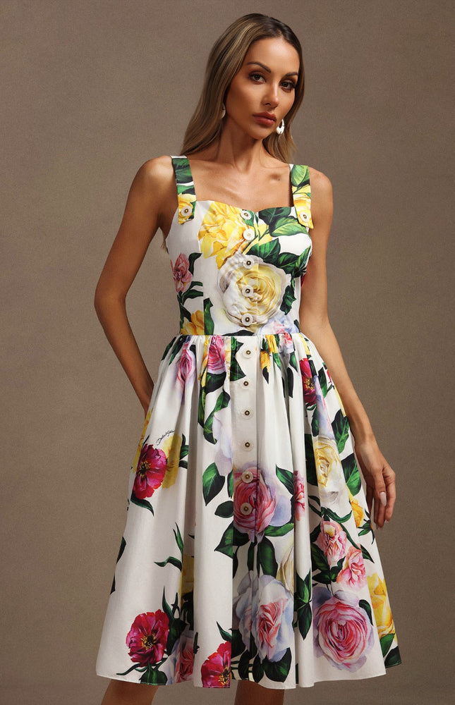 Pembe Bloom Zarif Elbise