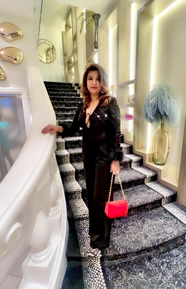 Lumina Işıltılı Payetli Tulum