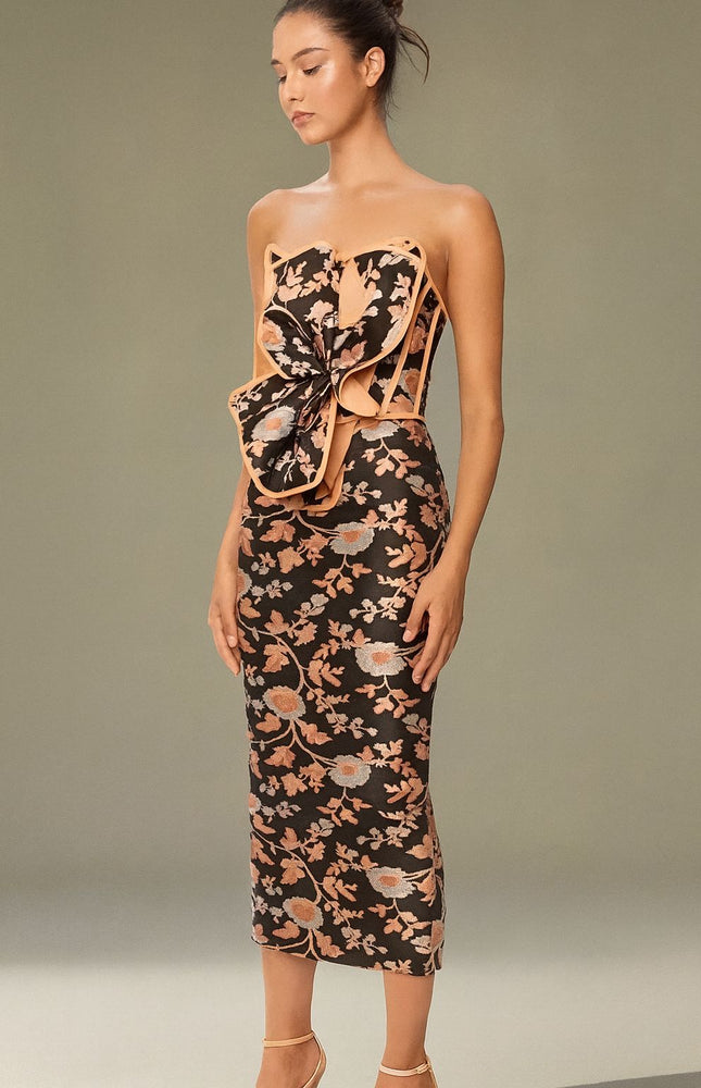 Zarif Çiçek Rüyası Elbise