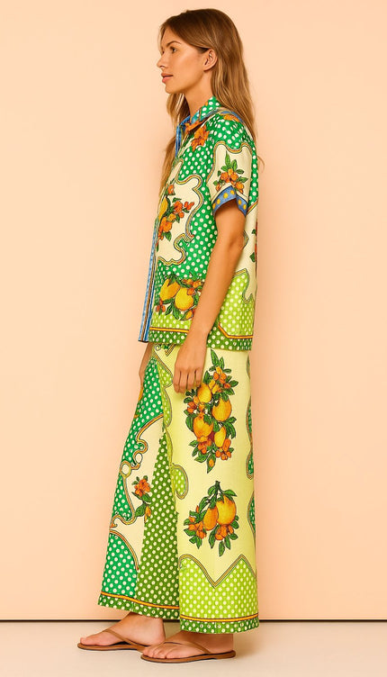 Citrus Çiçek Takım