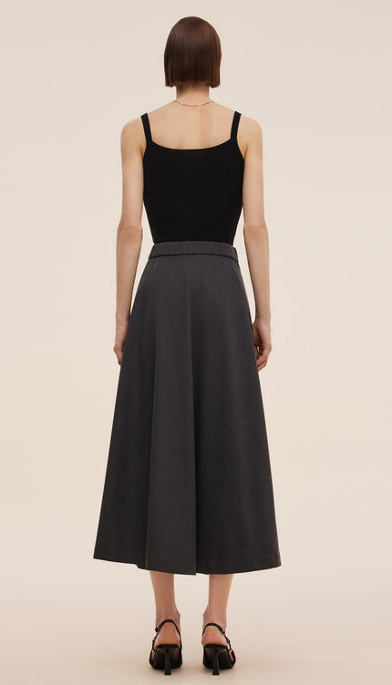 Yün Karışımlı A Form Kadın Etek